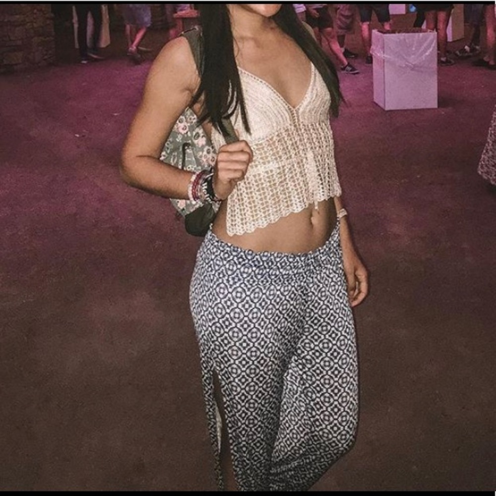 Festival silky pants. Small.